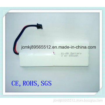 Ni-MH Prismatic F6-800mAh, 3.6V, Battery for Smoke Alarm, Communications Equipment, Electric Toys, Battery, Alarm System, Battery Pack